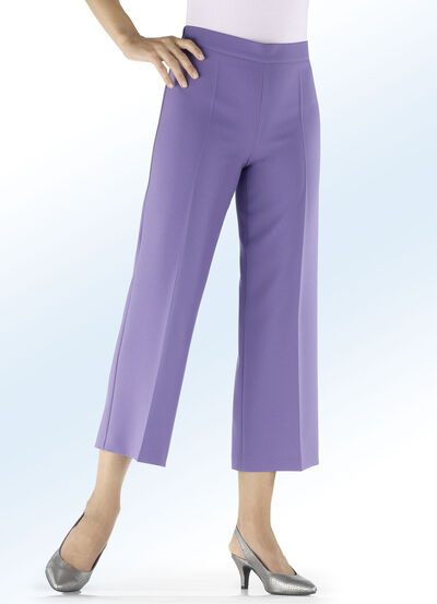 Broek in modieuze verkorte lengte 