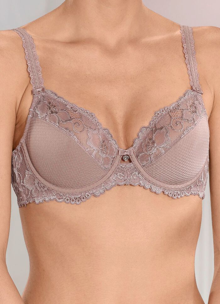 Sassa beugelbh met elastische kant 