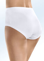 Set van vier gestructureerde slips aan de voorkant 