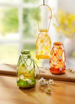 Romantische metalen lantaarn 