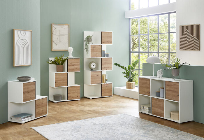 Verfijnde en moderne plankenserie WIT-ARTISAN EIKEN