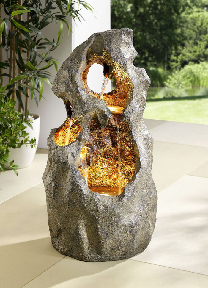 Taifun fontein met geïntegreerde LED-verlichting 