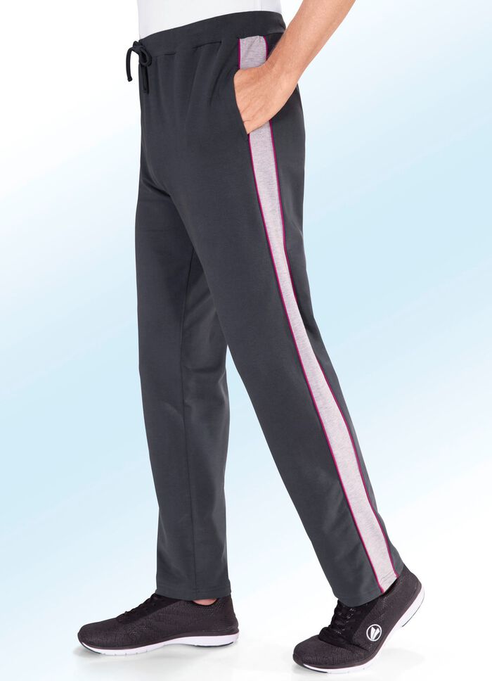 Vrijetijdsbroek van &ldquo;Plantier&rdquo; in 3 kleuren ANTRACIET