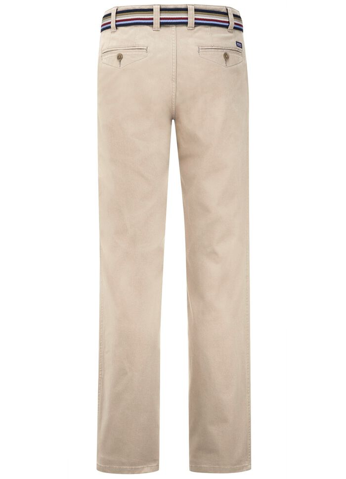 Broek "Br&uuml;hl" met riem in 3 kleuren 