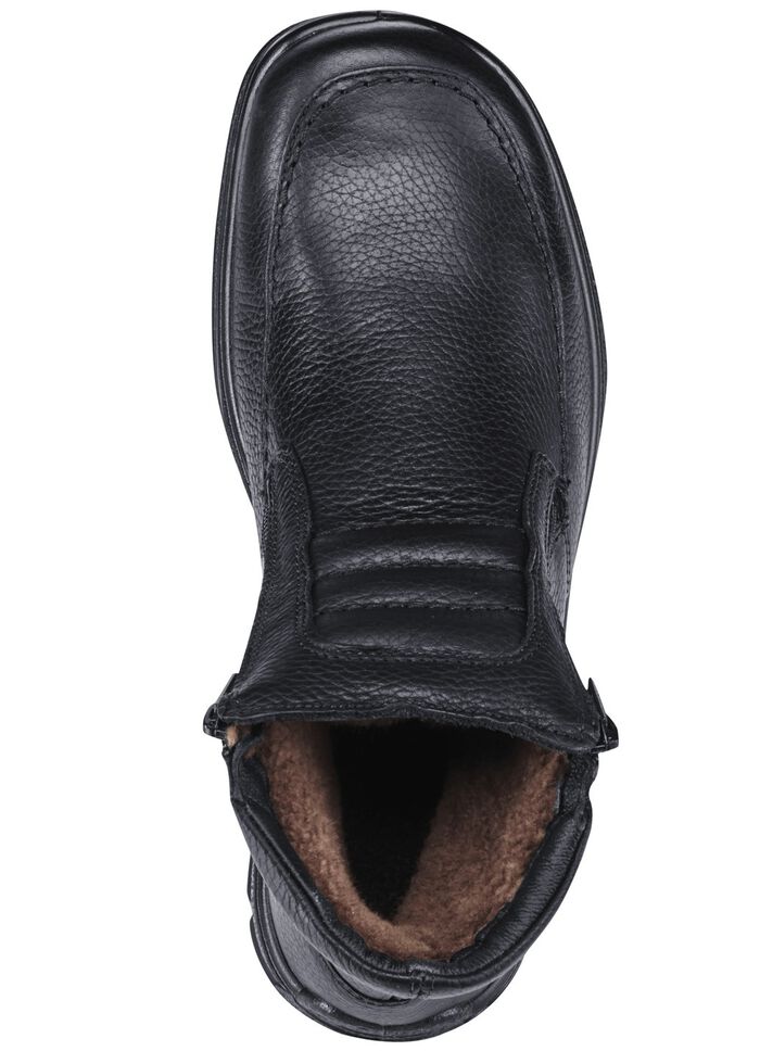 GINO GALANTE, gevoerde herenlaarzen, winterschoenen, met lamsvacht 