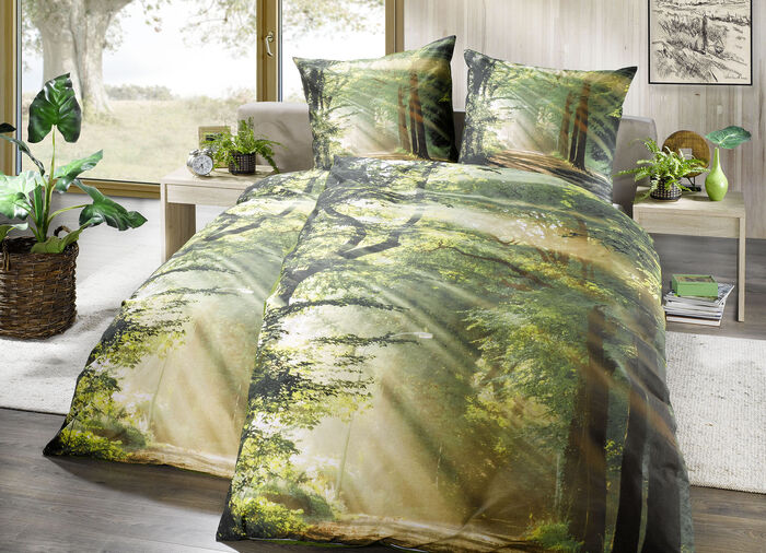 Renforc&eacute; beddengoedset met ritssluiting 