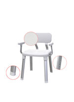 Douche- en badstoel voor veilig douchen en baden 