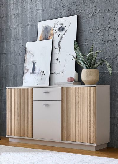 Grote ladekast, 3-deurs 