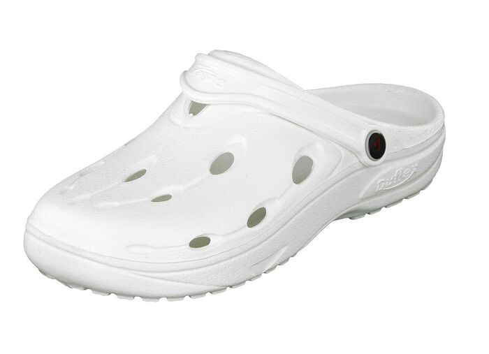 Clogs Dux voor veiligheid bij elke stap WIT