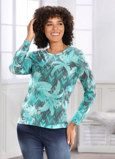 Trui in zachte vloeiende kwaliteit 