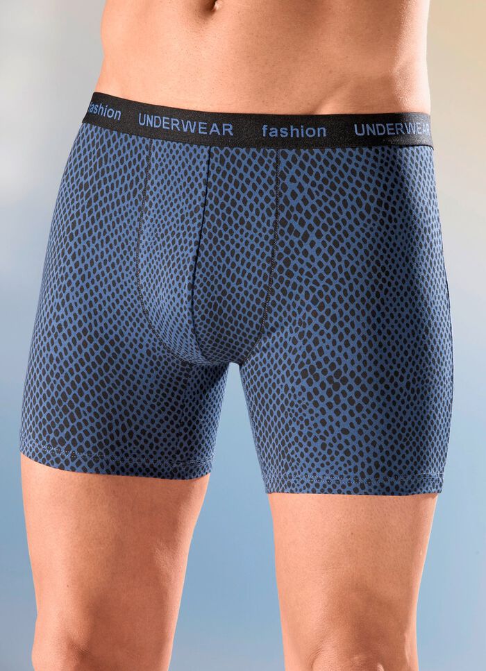 Set van drie broekjes met elastische tailleband 