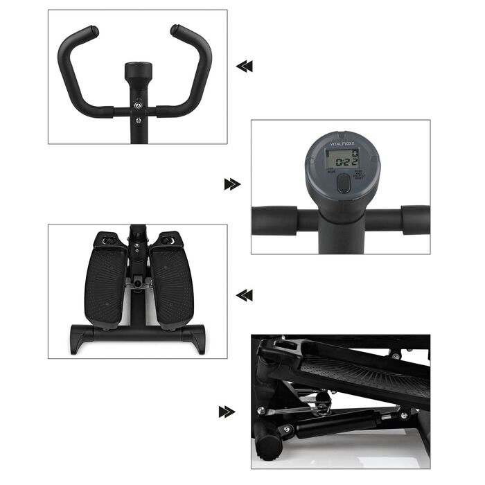 Swingstepper 3-in-1 met handvat 