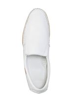 GINO GALANTE, lichte herenpantoffels, met elastische band WIT