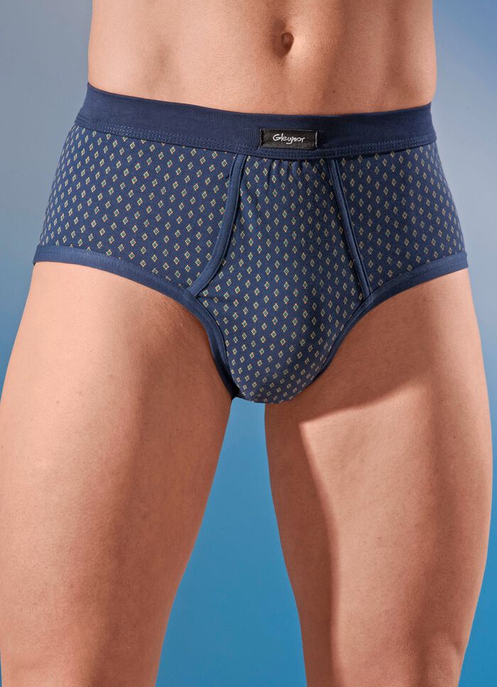 Verpakking van vier slips, all-over patroon 