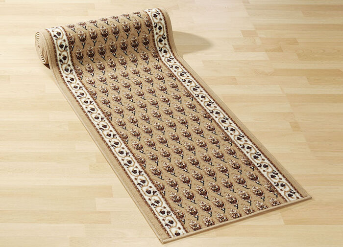 Loper in lengte op maat BEIGE