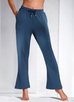 Broek met licht uitlopende pijpen MARINE