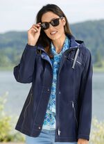 Sjaal met fantasie bloemenmotief 