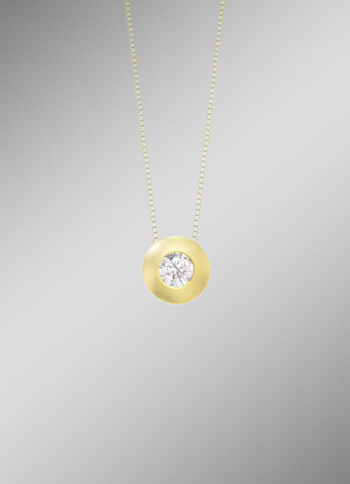 Exclusief bij Bader: Hanger met diamant 