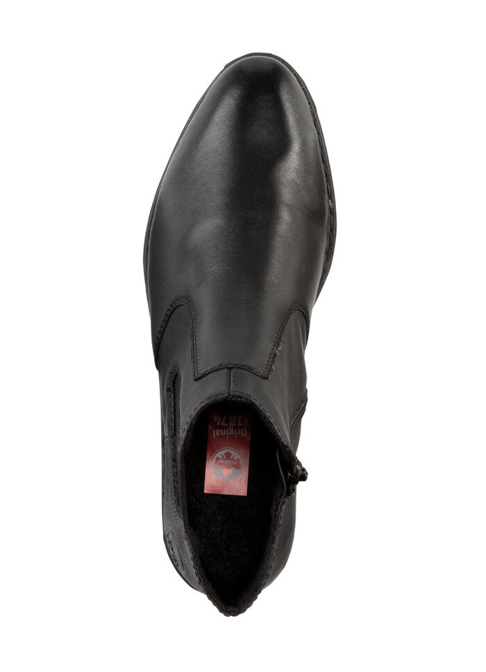 Rieker enkellaarsjes met elastische inzetstukken aan de zijkant 