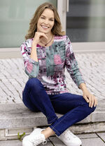 Trui met grafisch ontwerp 