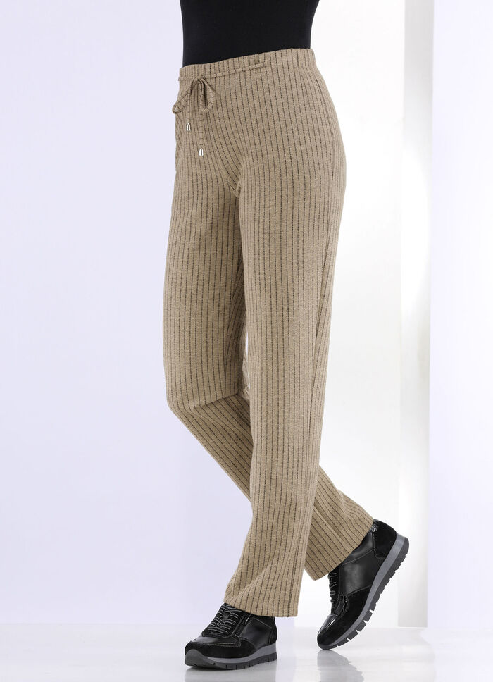 Joggingbroek stijl CAMEL-ZWART