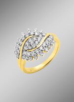 Damesring met 45 diamanten 