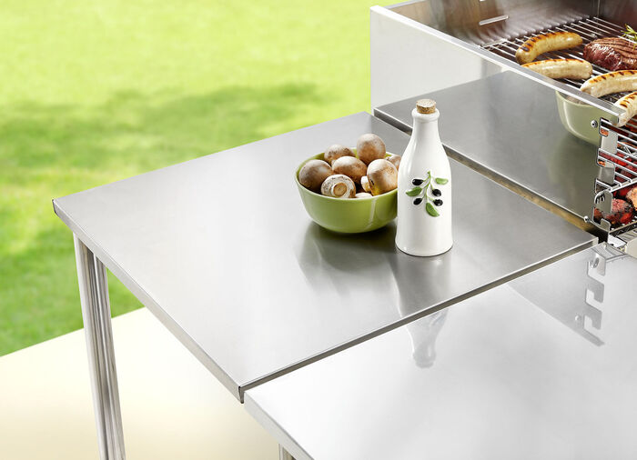 RVS buitenkeuken ZILVER