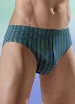 Pak van vier slips met streepjesmotief 