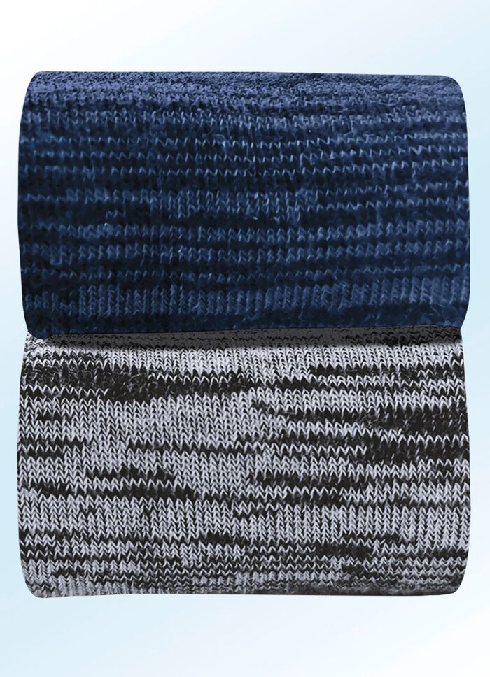 Set van zes sokken die ademend en superzacht zijn 