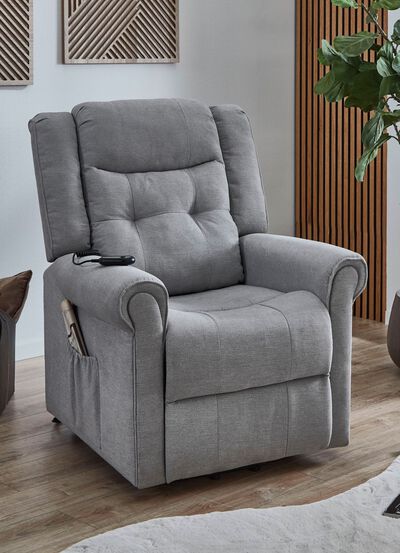 Relaxfauteuil met motor en opstahulp 