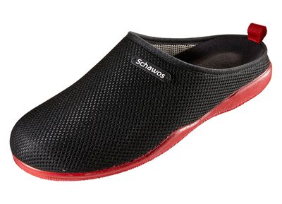 Slippers met antislip synthetische buitenzool 