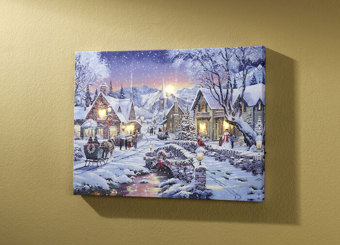 Kerst LED-foto 