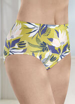 Verpakking met vier slips met kleurrijk bloemendessin 