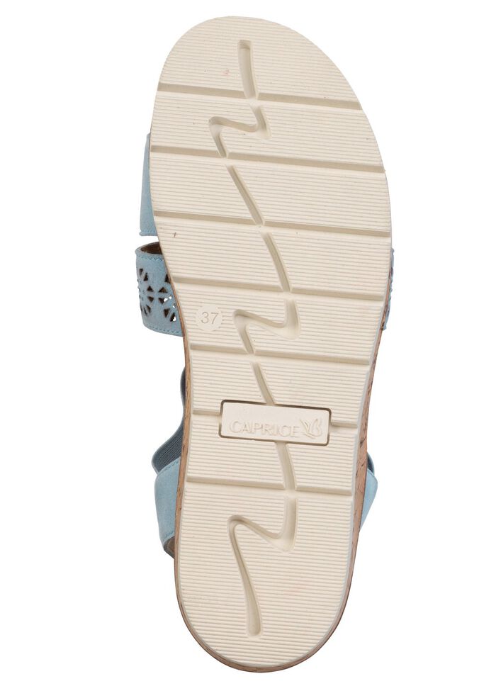 ELENA EDEN, zomerse damessandalen, breedte G, met uitneembaar voetbed 