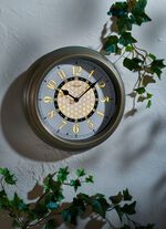 Tuinklok met verlichting 