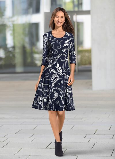 Jurk met geweldige print 