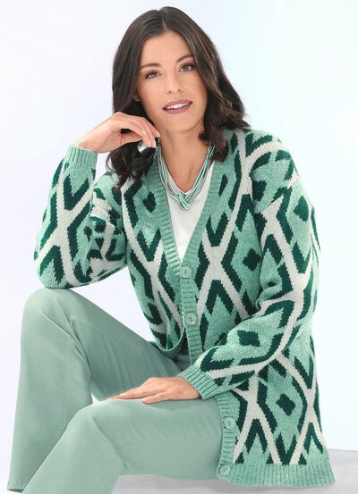 Vest in een zeer zachte kwaliteit 