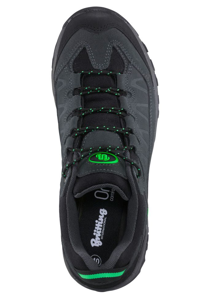 Veterschoen met klimaatmembraan ANTRACIETGROEN