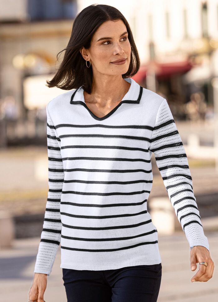 Trui van duurzaam gerecycled katoen 