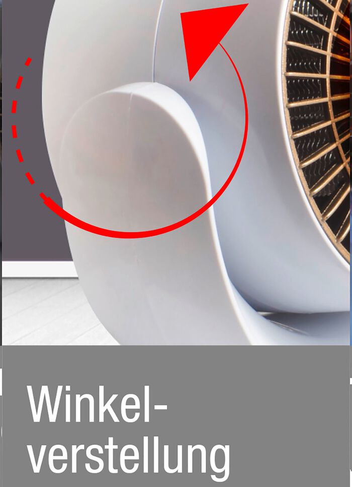 Luchtverhitter voor behaaglijke warmte in 3 seconden 