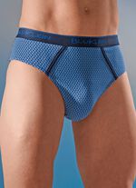 Set van vier slips met elastische tailleband, all-over patroon 