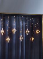 Lichtgordijnsterren voor binnen en buiten 