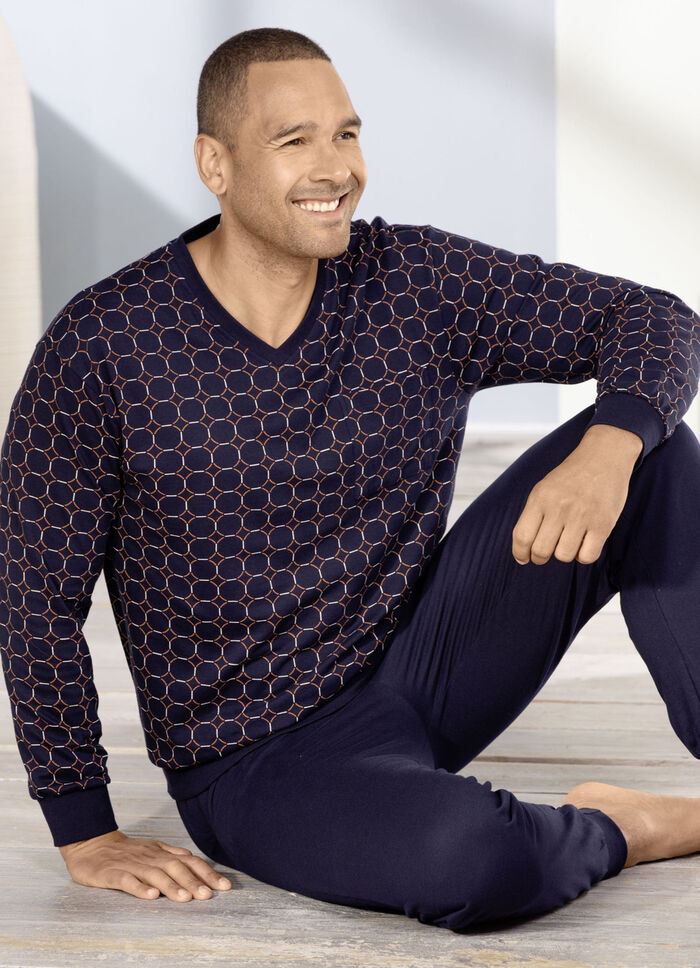 pyjama met manchetten 