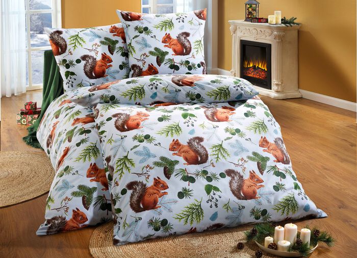 Flanel beddengoedset 