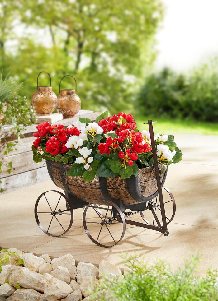 Plantenwagen "Wijnvat" 