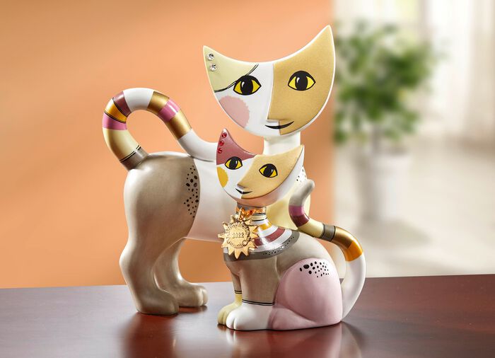 Jaarlijkse kat 2022 van kunstenaar Rosina Wachtmeister 