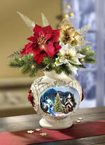 Verlicht kerstboeket 