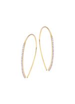 Glamoureuze oorhaken met diamanten 