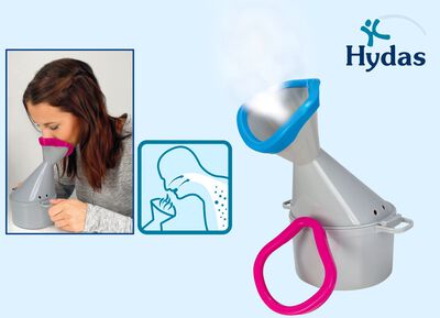 Inhalator inclusief 2 zachte opzetstukken 