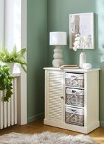 Commode, 1 deur, 3 manden 